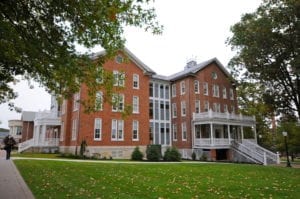 Founders Hall Building contracted and designed by Leonard Fiore