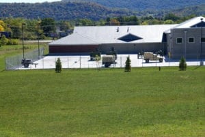 Hillidaysburg Readiness Center Building contracted and designed by Leonard Fiore