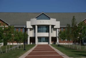 Mount Aloysius Pedestrian Mall Building contracted and designed by Leonard Fiore