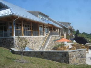 Building contracted and designed by Leonard Fiore
