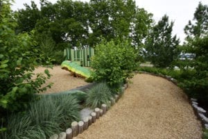 children's garden Building contracted and designed by Leonard Fiore