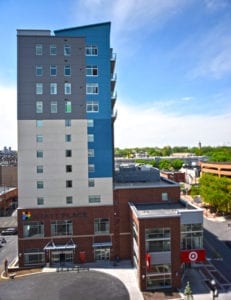 Building contracted and designed by Leonard Fiore