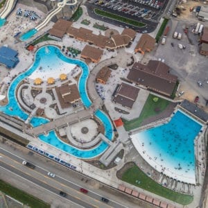 Laguna Splash Building contracted and designed by Leonard Fiore