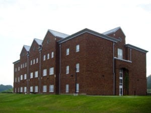 Health Services Building contracted and designed by Leonard Fiore