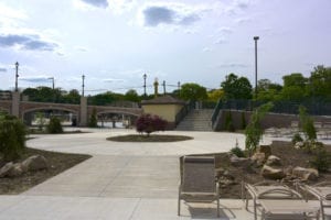 Laguna Splash Building contracted and designed by Leonard Fiore